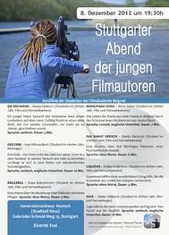 Evening of young filmmakers